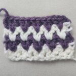 v-stitch crochet