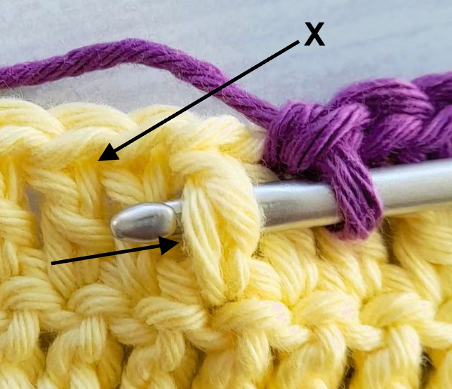 front post crochet