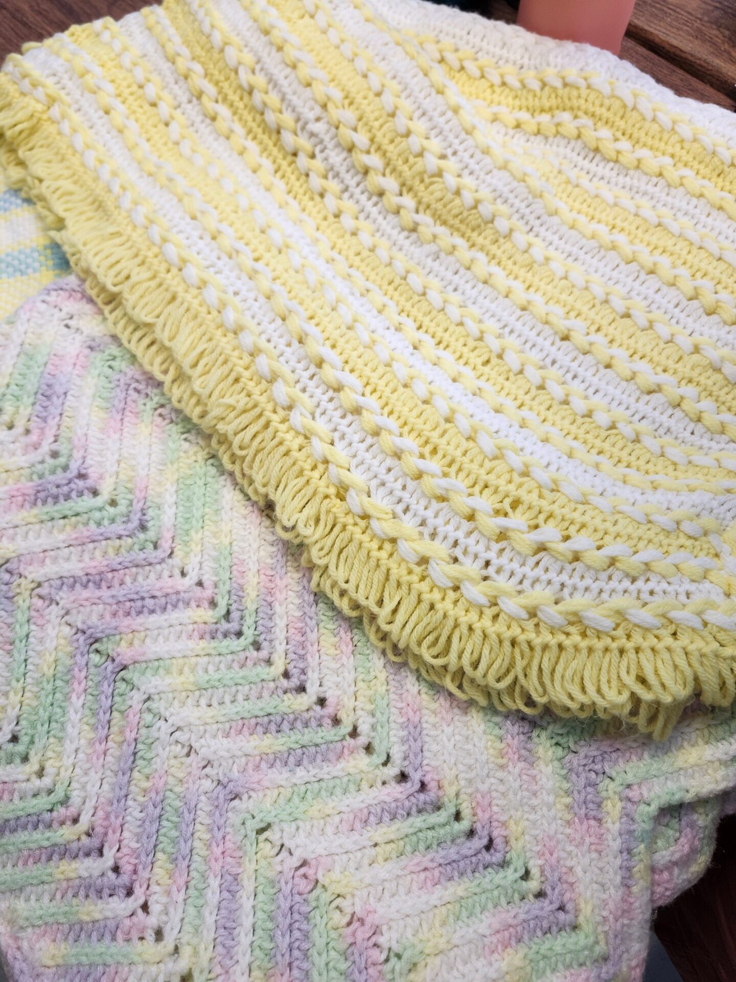 crochet baby blanket donations